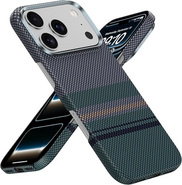 Benks iPhone 17 Pro Aurora Premium Case Compatible with Camera Control Button, Compatible with Magsafe, Military Grade Protective Case Built with Dupont Kevlar