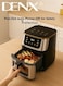 Denx 8L 1800W Oil-Free Digital Air Fryer for Healthy Cooking