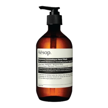 Aesop Reverence Aromatique Hand Wash, Cleanse and Exfoliate the Hands, With Botanical Extracts And Finely Milled Pumice, 16.9 oz