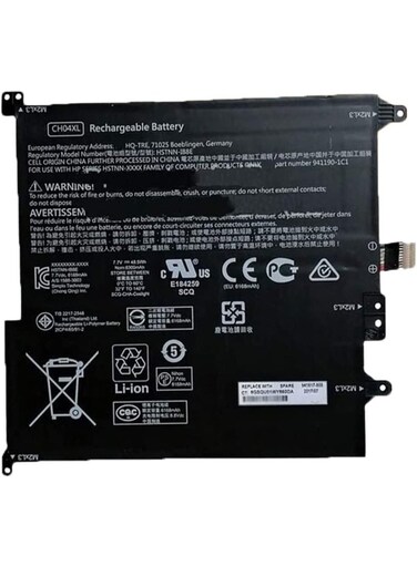 7.7V 48.5Wh 6300mAh CH04XL HSTNN-IB8E Battery Compatible for HP Chromebook X2 12-F000 12-F000NA 12-F000NF 12-F001NF 12-F002ND 12-F004NF 12-F014DX 12-F015NR Series