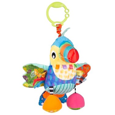 Playgro Activity Friend Tamika Toucan - Polybag - Engaging Baby Toy For Development And Sensory Play, 0+ Months
