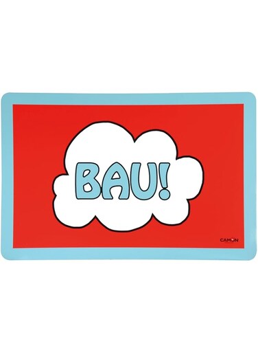 Camon Bowl Mat &ldquo;Bau!&rdquo; 43X28Cm