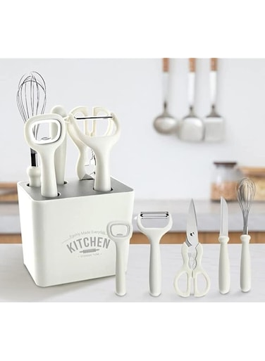 TTEDOYE Kitchen 6-Piece set knife set kitchen knife set kitchen knives knives set kitchen knife sets Combination kit with storage