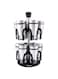 Dessini Spice Jar, Herb Rack - Revolving Countertop Carousel Set Includes 12 Jar Bottles&hellip;