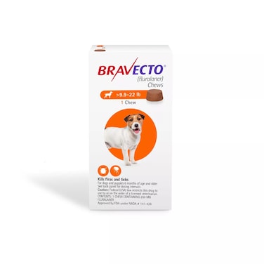 BRAVECTO Tick and Flea Chewable Tablet for dogs  Pet Health Supplements 4.5-10 KG