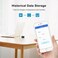 Inkbird Bluetooth Temperature and Humidity Smart Sensor IBS-TH2 Plus Monitor with External Temperature &amp; Humidity Probe Thermometer Hygrometer Indoor Supports Temp Humid Probe and Digital Display
