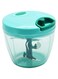RK PLASTIC MANUAL FOOD CHOPPER LARGE, GREEN, RK0086, 1 PC