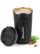 Vacuum Insulated Travel Mug Leakproof Double Wall Stainless Steel Reusable Coffee Cup with Lid for Hot and Cold Drinks