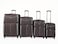 VIPTOUR 4 Piece Softside Spinner 2 Wheels Fabric Trolley Luggage With Number Lock 20/24/28/32 Inches
