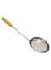 Bundi Maker Boondi Mould Bundi jhara Stainless Steel with Wooden Handle 16 X 3 X 43.5cm