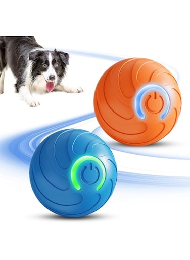 Vibrating Dog Ball, Automatic Moving Interactive Dog Ball Toy, Viral Bouncing Shaky Rolling Pet Ball for Small Cats and Dogs