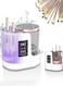 3 IN 1 Electric Makeup Brush Cleaner Machine With Makeup Brush Dryer Holder, Portable with Timer Automatic USB Cosmetic Brushes Cleaner Tool for All Size Beauty Makeup Brush Set, Blush Brush