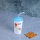 Straw Glass Assorted Colour 450ml