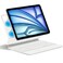 TRON Magic keyboard for iPad Air 13 Inch M2 2024 Backlight TrackPad Smart Keyboards Cover Magnetic Case Folio 2018-2022 iPad Pro 12.9" White