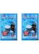 Led window hanging lights Christmas lights shop decoration festive scene atmosphere lights Lamp Showcase Ornament Sleigh (Snow Powder 2 pack)