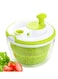 Salad Spinner Large 4.26L Capacity with Clear Serving Bowl, Colander Basket, Smart-Lock Lid, Easy Drain System, Non-Slip Base &acirc;&euro;&ldquo; Washes, Dries &amp; Dresses Lettuce, Herbs, Vegetables &amp; Fruits