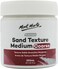 Mont Marte Sand Texture Medium Coarse Premium 250ml (8.5 Us Fl.Oz), Sand Texture Paint Medium For Acrylics, Create Special Effects In Acrylic And Oil Paintings
