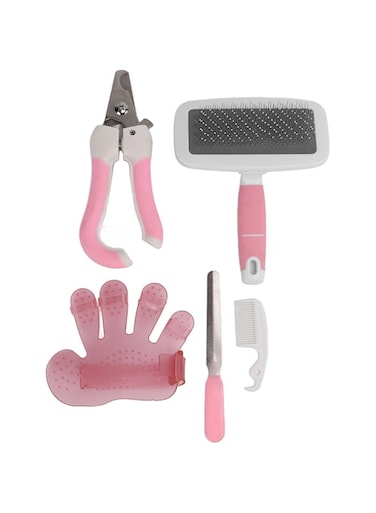 Rabbits Grooming Kit, Easy Humanized Deep Cleansing Massage Small Pet Grooming Set for Small Animal (Big Size)