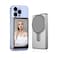 Magnetic Phone Vlog Selfie Monitor Screen   Phone Rear Camera Screen for iPhone/Android (Grey)