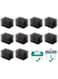 Katlikatqi 10 Pack Cat Water Fountain Sponges Replacement, Foam Filters for 92oz/2.8L Pet Fountain