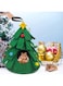 1 Pcs Cozy Hamster House Skin-friendly Pet Nest Christmas Tree Shape Windproof Pet Squirrel Hamster Nest House