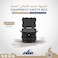 MATAR Photo Case Outdoor Case with Grid Foam Insert Waterproof - Camera Case Hard Case Shockproof for Protection for Camera, Lens and Devices - Pistol Case Versatile - Case, black, Modern MT-38192