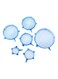Storage Covers Bowl Reusable Blue