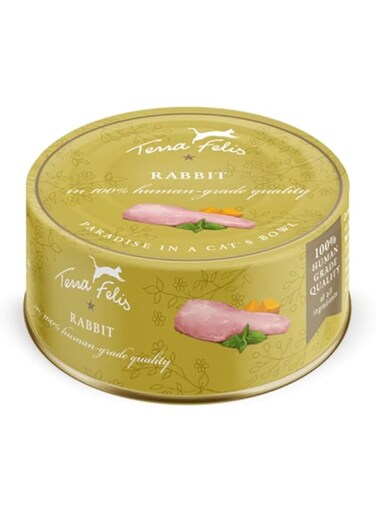TERRA FELIS Rabbit Cat Wet Food - 80G