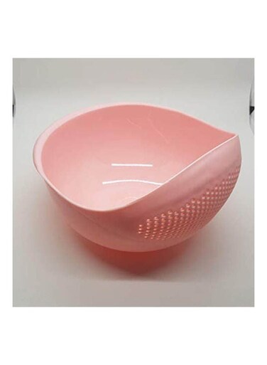 Wash Sieve For Rice Vegetables And Fruits Pink