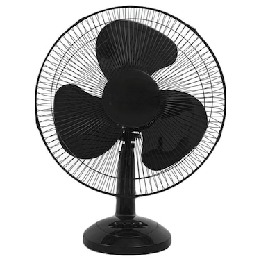 Portable Table Top Fan with 3 Speed Settings, Oscillation, Quiet Operation for Home &amp; Office