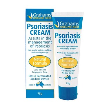 Grahams Natural Skin Psoriasis Cream, 75g