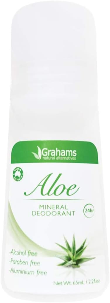 Grahams Natural Aloe Mineral Deodorant, 65ml