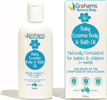 Grahams Natural Kids Eczema Body &amp; Bath Oil, 100ml