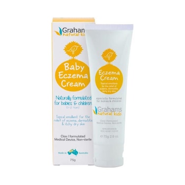 Grahams Natural Baby Eczema Cream, 75g