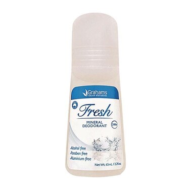 Grahams Natural Skin Fresh Mineral Deodorant, 65ml