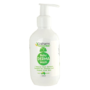 Grahams Natural Baby Derma Wash, 200ml