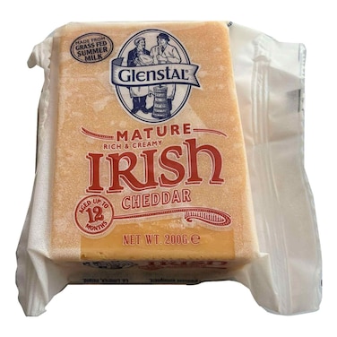 Glenstal Mature Irish Cheddar Cheese, 200g