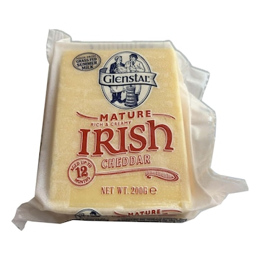 Glenstal Mature Irish Cheddar Cheese, 200g