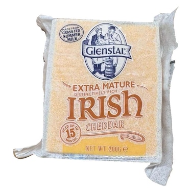 Glenstal Extra Mature Irish Cheddar Cheese, 200g