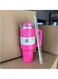 Quencher H2.0 FlowState&acirc;&bdquo;&cent; 40oz Tumbler in Fuchsia &acirc;&euro;&ldquo; Vacuum Insulated Stainless Steel Travel Cup with Reusable Straw &amp; 3-Position Leak-Resistant Lid   Keeps Drinks Cold for 40 Hours or Hot for 7   BPA-Free, Dishwasher Safe, Eco-Friendly   Perfect for Water, Coffee, Iced Tea &amp; Daily Use