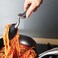 Dreamfarm Clongs 9-Inch Kitchen Tongs, Grippy Silicone and Stainless Steel, Click-Lock for Easy Open and Close, Non-Stick Safe, Heat Resistant, Black Cooking Tongs