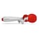 Dreamfarm Clongs 9-Inch Kitchen Tongs, Grippy Silicone and Stainless Steel, Click-Lock for Easy Open and Close, Non-Stick Safe, Heat Resistant, Red Cooking Tongs