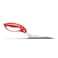 Dreamfarm Scizza 2-in-1 Ergonomic Pizza Scissors with Stainless Steel Cutter Blades & Non-Stick Slice Server, Easy to Use, Perfect for Slicing and Serving Pizzas Cleanly, Red