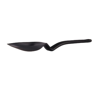 Dreamfarm Supoon Non-Stick Sit-Up Silicone Scraping, Serving, Cooking Spoon, Measures 5ml Tsp & 15ml Tbsp, 11 Inch, Durable, Easy to Clean, Perfect for Stirring and Serving, Black