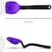 Dreamfarm Supoon Non-Stick Sit-Up Silicone Scraping, Serving, Cooking Spoon, Measures 5ml Tsp & 15ml Tbsp, 11 Inch, Durable, Easy to Clean, Perfect for Stirring and Serving, Purple