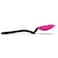 Dreamfarm Supoon Non-Stick Sit-Up Silicone Scraping, Serving, Cooking Spoon, Measures 5ml Tsp & 15ml Tbsp, 11 Inch, Durable, Easy to Clean, Perfect for Stirring and Serving, Pink