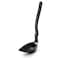 Dreamfarm Spadle, Non-Stick Cooking Spoon & Serving Ladle with Measurements, Silicone Ladle Spoon, Multifunctional Kitchen Cooking Spoon, Flexible Ladles For Cooking, Black