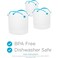 Dreamfarm Vebo, Silicone Vegetable Steamer, Strainer & Basket, Flexible, Heat-Resistant, Collapsible Cooking Tool for Boiling, Steaming & Draining – Dishwasher Safe, Blue