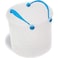 Dreamfarm Vebo, Silicone Vegetable Steamer, Strainer & Basket, Flexible, Heat-Resistant, Collapsible Cooking Tool for Boiling, Steaming & Draining – Dishwasher Safe, Blue