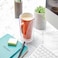 Dreamfarm Spink Cup Holder - Anti-Spill, Reusable Sticky Pad, Fits All Drinks, BPA-Free, Dishwasher Safe, Secure Desk Mug Holder for Coffee, Tea, Soda & More, Clear